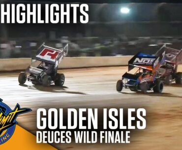 Deuces Wild Sprint Car Finale | 2024 High Limit Racing at Golden Isles Speedway
