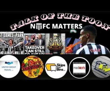 NUFC Matters Talk Of The Toon