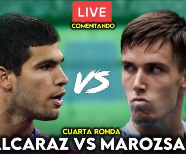 🔴 CARLOS ALCARAZ - FABIAN MAROZSAN [4R INDIAN WELLS] - COMENTANDO EN DIRECTO