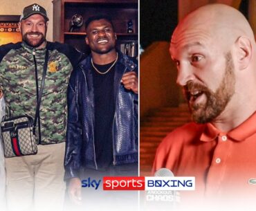 "I had to tell him OFF! He should be thanking me" 😡 | Tyson Fury on Ngannou exchange