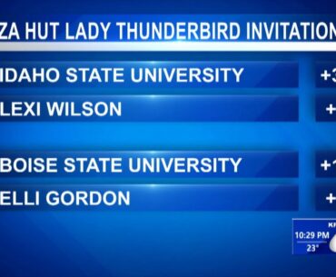 Pizza Hut Lady Thunderbird Golf Invitational is Currently Underway