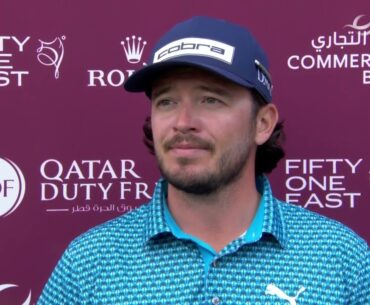 Ewen Ferguson Saturday Quotes 2024 Commercial Bank Qatar Masters © DP World Tour