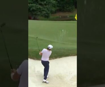Cameron Smith sinks a Bunker Shot!