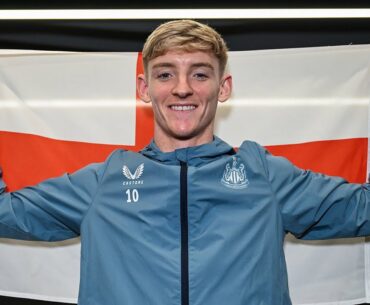 INTERVIEW | Anthony Gordon reacts to his first England call-up