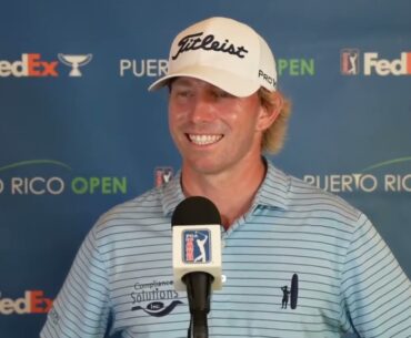 Jimmy Stanger Saturday Interview Day 3 2024 Puerto Rico Open