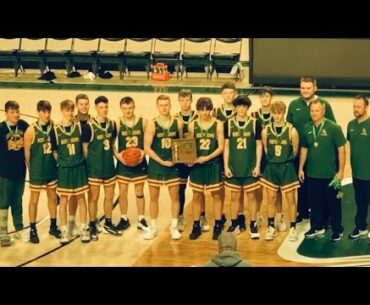 North Adams vs Minford Boys Tournament Basketball