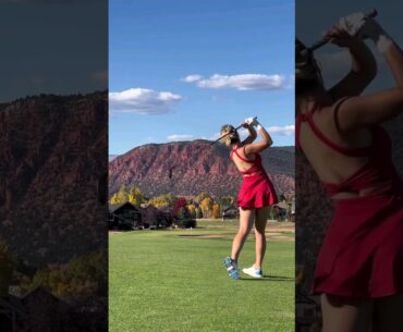 Briana Morris #golf #golfswing #shorts