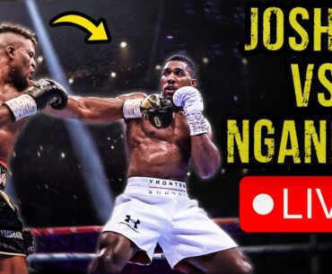 Anthony Joshua vs Francis Ngannou | Comentarios EN VIVO | SÓLO COMENTARIOS