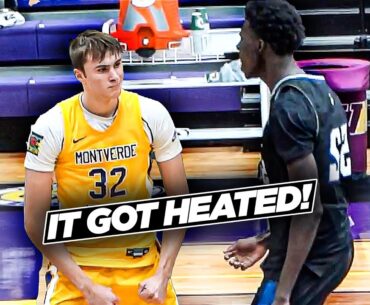 Cooper Flagg vs 7 Footer Got HEATED!! Montverde DOMINATE at Home vs DME!