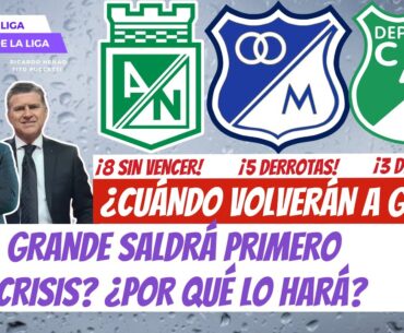 ¿Millonarios, Nacional o Cali? ¿Cuál Grande Saldrá Primero de la Crisis? ¿Por Qué? | #LaLigaDeLaLiga