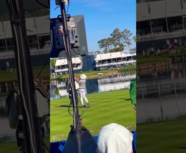 Joel Dahmen Wedge Swing 17th Hole At The Players
