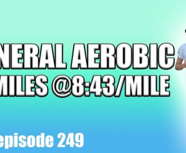 HOW TO DO A GENERAL AEROBIC RUN AT 8:43/MI - AHRC #Marathon Training Vlog Ep 249