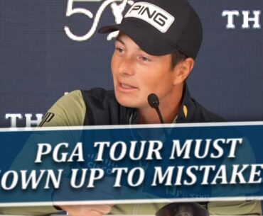 Viktor Hovland Praises Pete Dye, Wants Monahan/PGA Tour To Own Up To Mistakes
