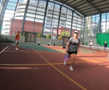 Doubles p/v vs kh/f, game 1, 2/2