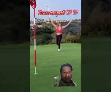 lady golfer very skilled 💪💪💪.  #golfer #golfswing #golf #golflife #golfing