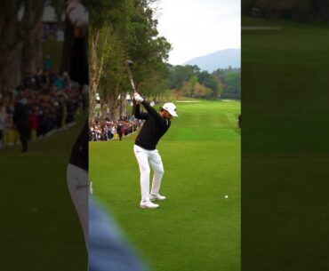 ABRAHAM ANCER SWING 🔥 #golf