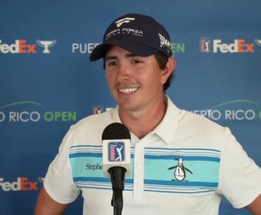 Entrevista a Nico Echavarría tras la tercera ronda del Puerto Rico Open 2024