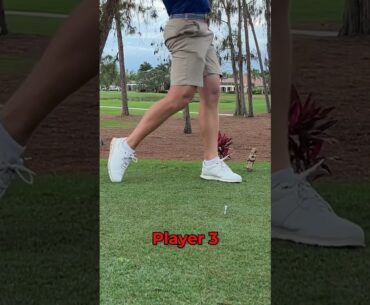 Who Hit It Farther? #golf #golfersdoingthings #golfskill #golfswing