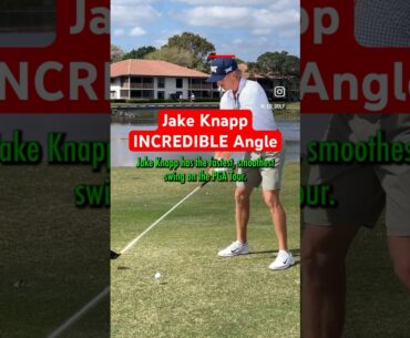 Jake Knapp Crazy Angle Driver Swing Slow Motion #golf #golfswing