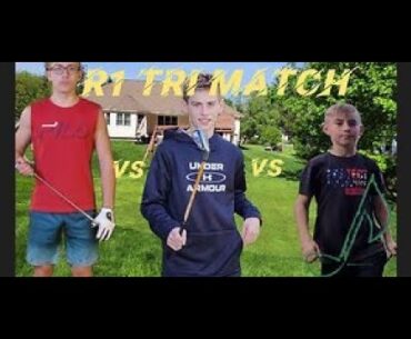 Triple Match R1 | Ryan v Josh v Johnny | At Backyard Golf Course