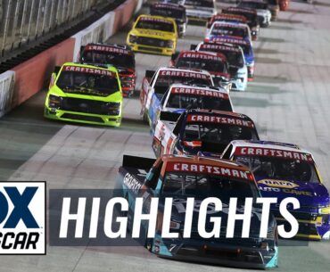 NASCAR TRUCK SERIES: Weather Guard Truck Race Highlights | NASCAR on FOX