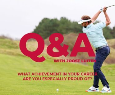 Q&A with Joost Luiten - What achievement in your career are you especially proud of?