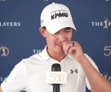 Maverick McNealy | Friday Flash Interview I 2024 The PLAYERS Championship © PGA Tour