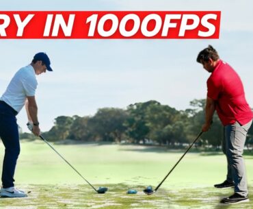 Rory McIlroy's Swing in SLOW MOTION vs 5 HCP's (Can You Spot The 5 Differences?)