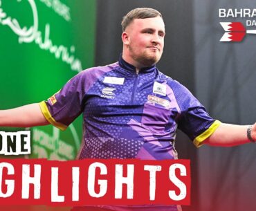 BACK IN BAHRAIN! Day One Highlights | 2024 Bahrain Darts Masters