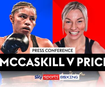 JESSICA MCCASKILL VS LAUREN PRICE! 🔥 | Launch Press Conference