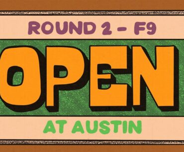 2024 The Open at Austin | FPO R2F9 | Mertsch, Blomroos, Tattar, Allen | Jomez Disc Golf