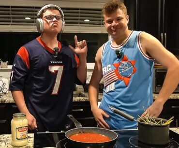 Cooking with Sketch, but we're high...
