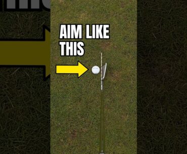 INSTANT AIM FIX! I use this on EVERY SHOT #golf #alexelliottgolf #golfadvice #golfingtips #golftips