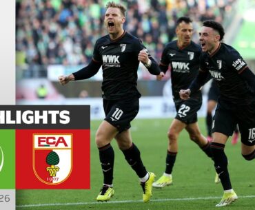Four Wins In A Row | Wolfsburg - Augsburg 1-3 | Highlights | Matchday 26 - Bundesliga 2023/24