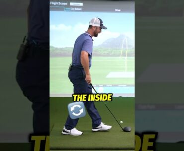 Simple drill to swing from the inside ⛳