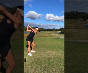 Carlee Shoemaker #golf #golfswing #shorts