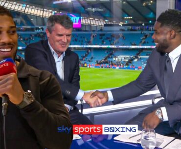 "I'd eat you for lunch" 😂 | Who would AJ back in a boxing match between Micah and Roy?