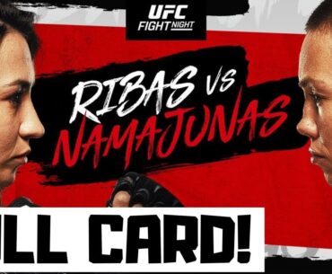 UFC Fight Night Ribas vs Namajunas Predictions & Full Card Breakdown - UFC Vegas 89 Betting Tips