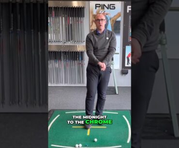 The Best Golf Wedge for 2024? S159 Midnight vs Chrome #golfequipment #customfitting #golf #pinggolf