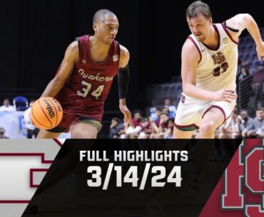 NCAA Division 3 Final Four Men's Basketball/ #7 Guilford College vs 1 Hampden-Sydney /Highlights