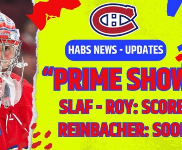 HABS NEWS: IT'S PRIMEAU SHOW