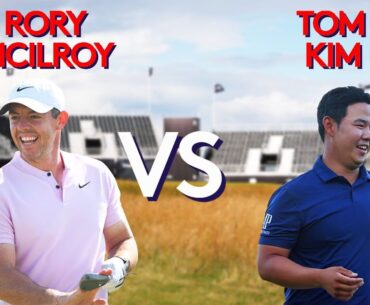 Rory McIlroy vs Tom Kim | 2023 Genesis Scottish Open