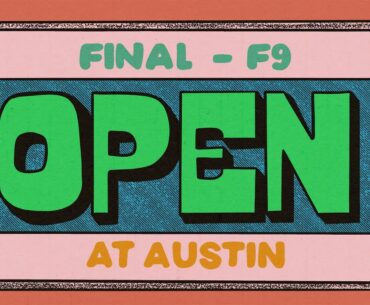 2024 The Open at Austin | MPO FINALF9 | Anttila, Buhr, Orum, Anderson | Jomez Disc Golf