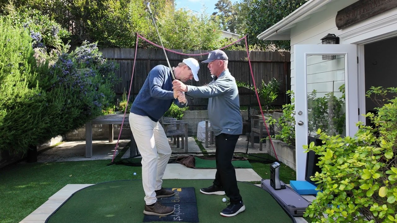 JAKE KNAPP’S COACH GIVES ME A LESSON #GOLF JAKE KNAPP'S COACH GIVES ME A LESSON #GOLF