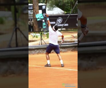 President Kagame and First Lady Jeannette watched the week 1 ATP Challenger 50 singles final.