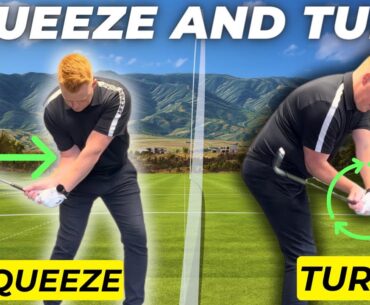 GAME CHANGING Squeeze and Turn Move | Right Arm in the Downswing | Golf Tips