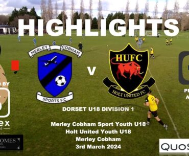 The Jamaican Spud Sees Red! Merley Cobham 0-6 Holt Utd #youthfootball #bournemouth #referee #footie