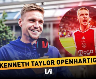 Kenneth Taylor eerlijk en openhartig over kritiek bij Ajax