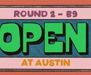 2024 The Open at Austin | MPO R2B9 | Ellis, Marwede, Rathbun, Barela | Jomez Disc Golf