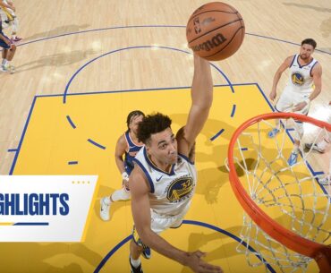 Trayce Jackson-Davis Makes Warriors History vs. Knicks | March 18, 2024